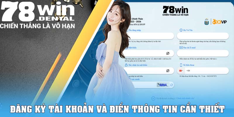 Trang Chủ 15 Đăng ký tài khoản và điền những thông tin cần thiết